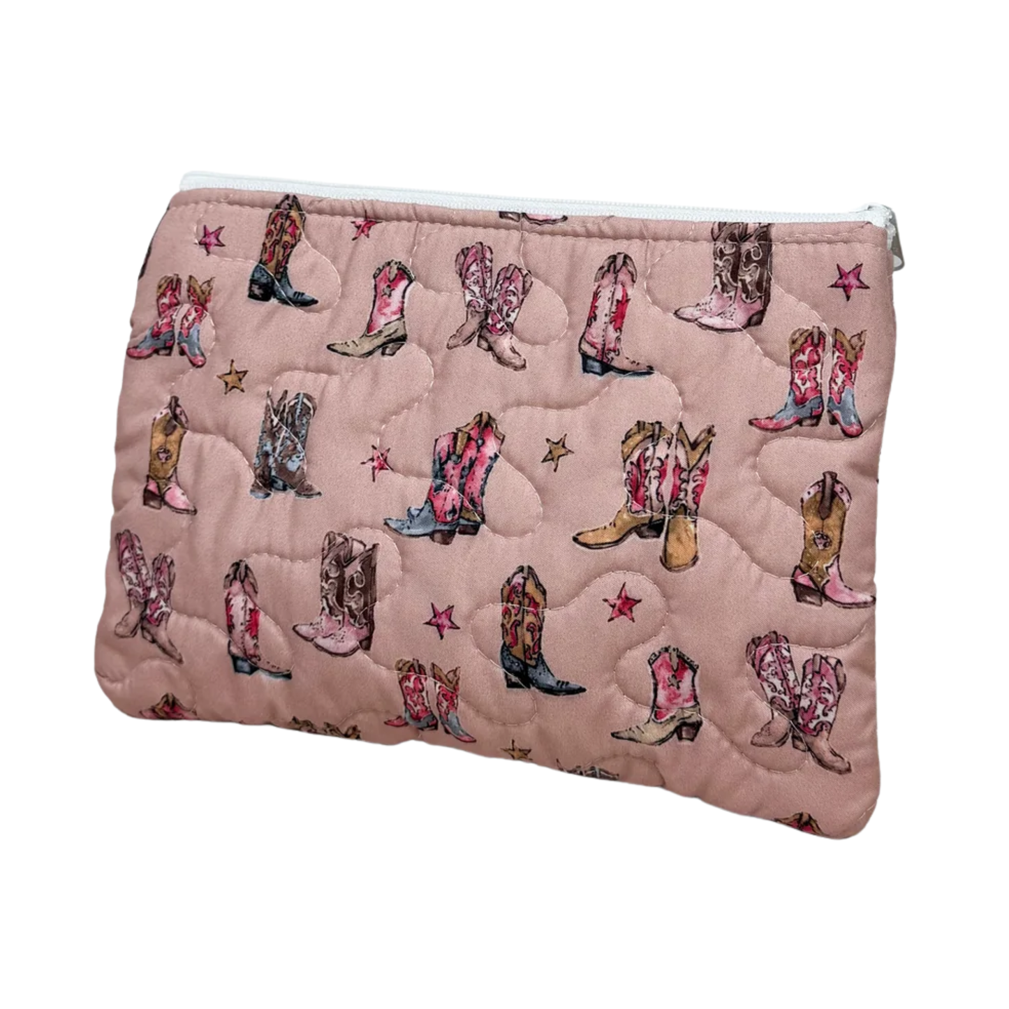 Thunderbird Boots Quilted Makeup Bag