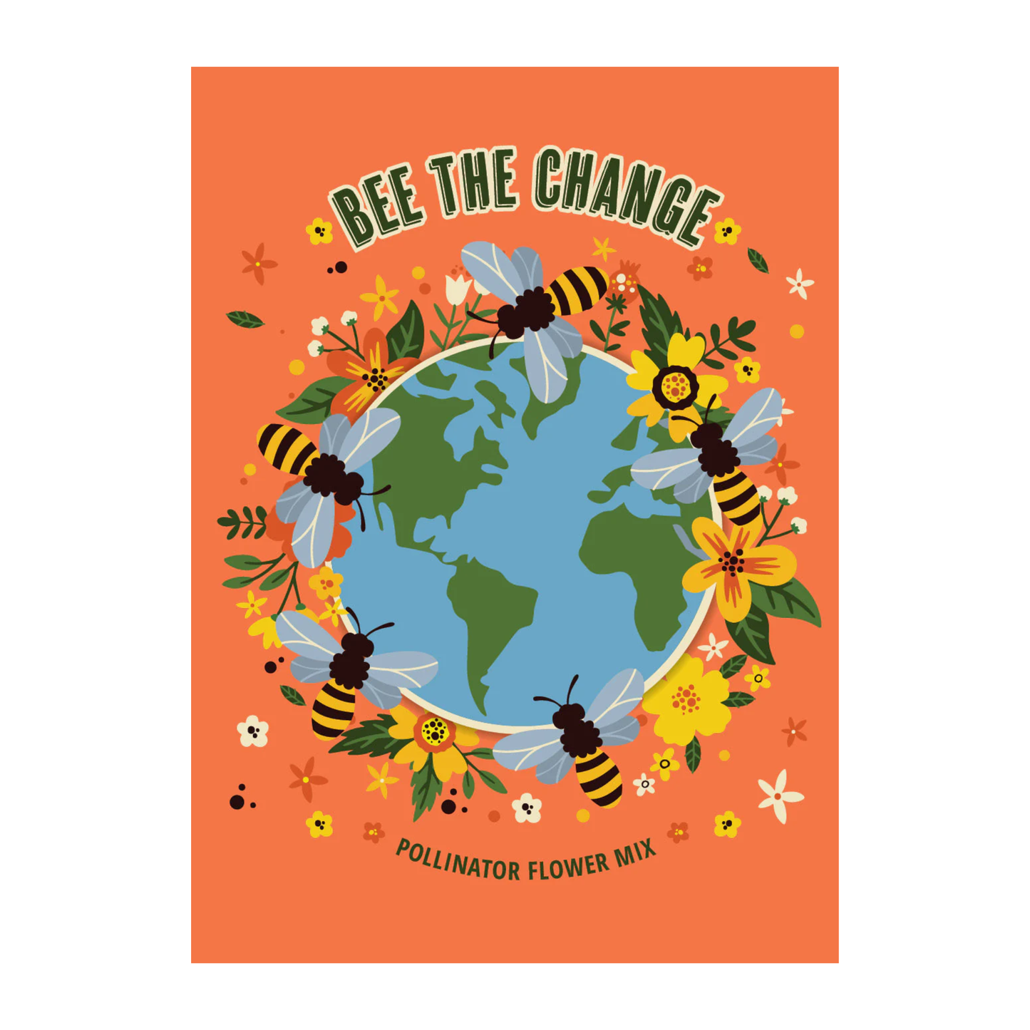 Bee The Change Pollinator Flower Mix