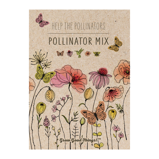 Help The Pollinators Grow Good Things Seed Mix