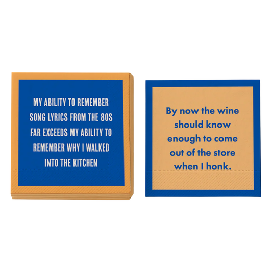 Song Lyrics Napkin