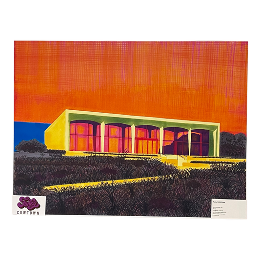 5x7 print of Amon Carter Museum