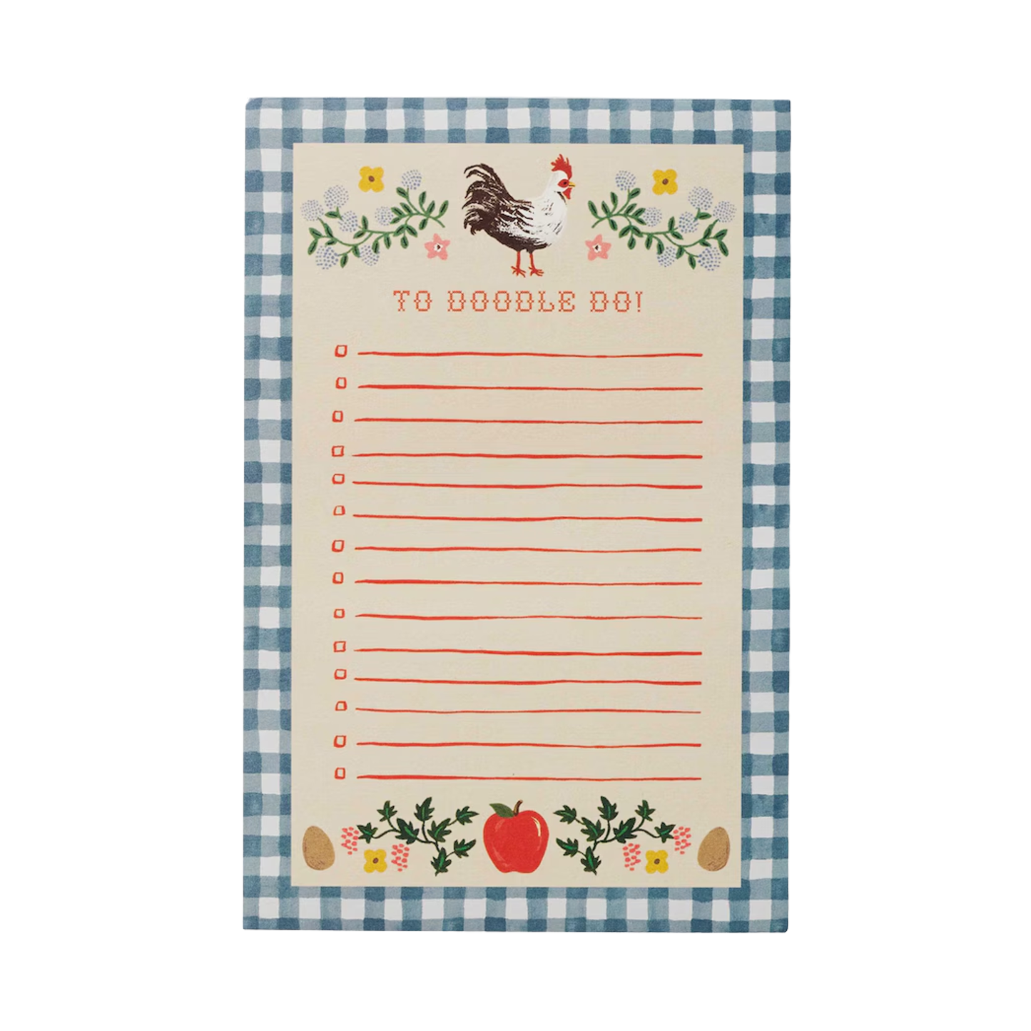 To Doodle Do Checklist Notepad
