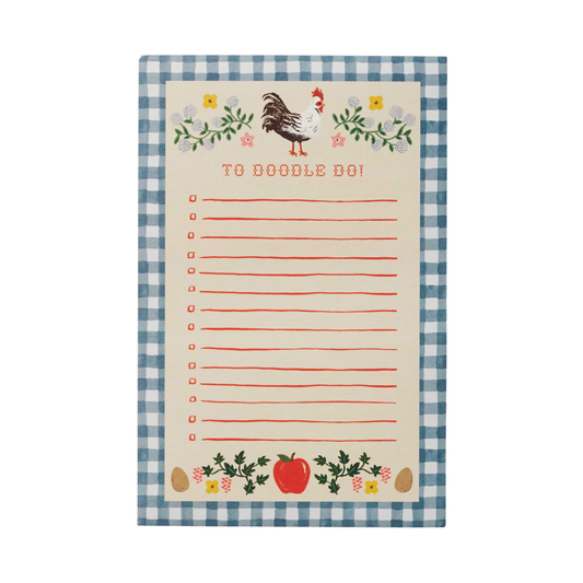 To Doodle Do Checklist Notepad