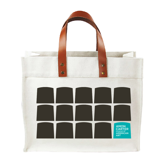 Leather Windows Tote