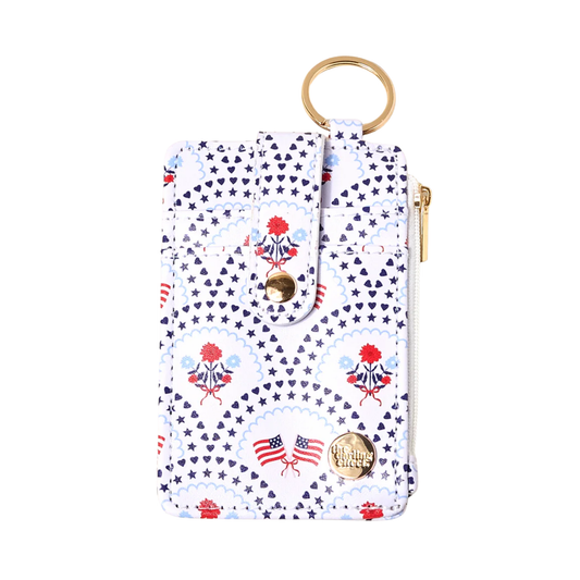 Keychain Wallet All American