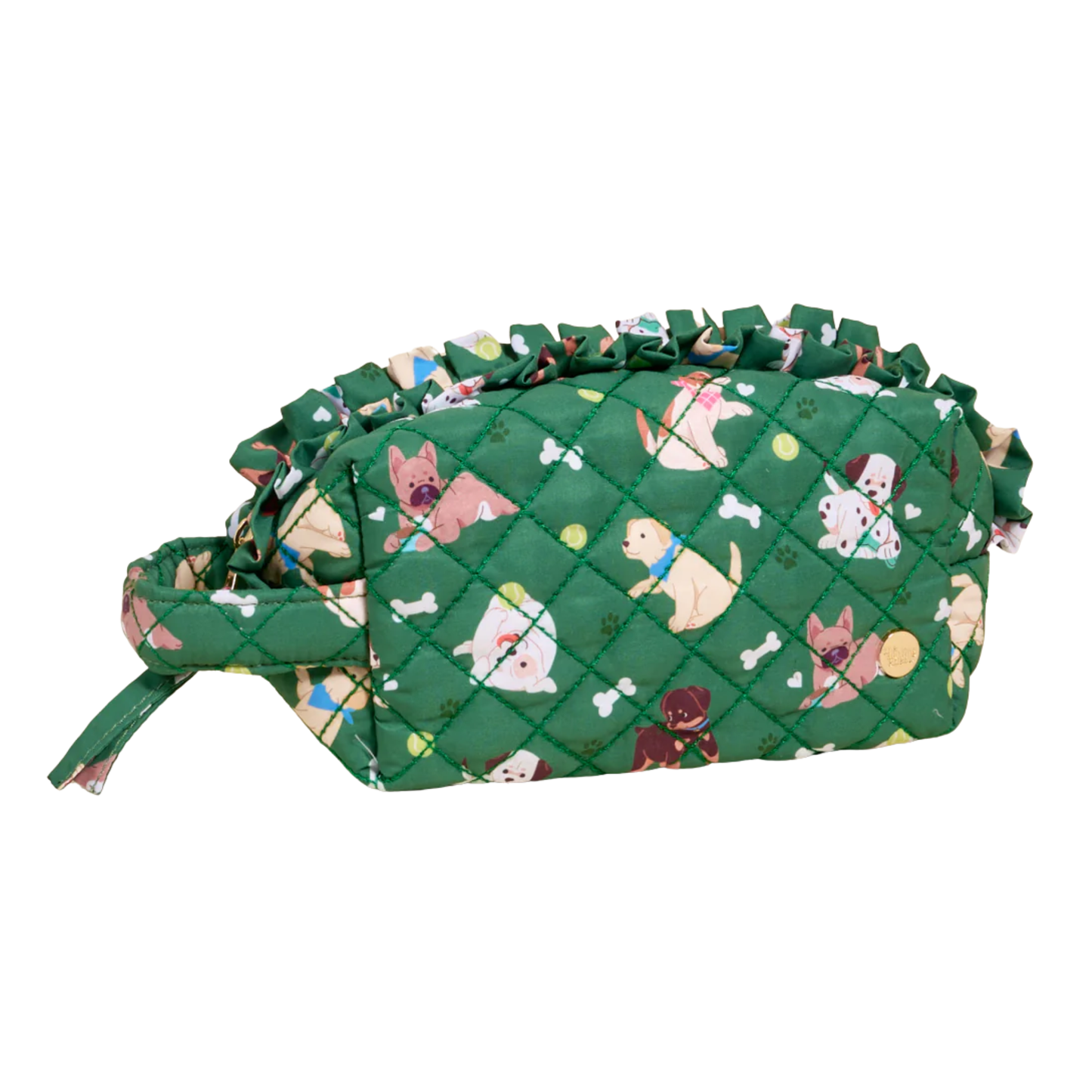 Quilted Pouch Dogs