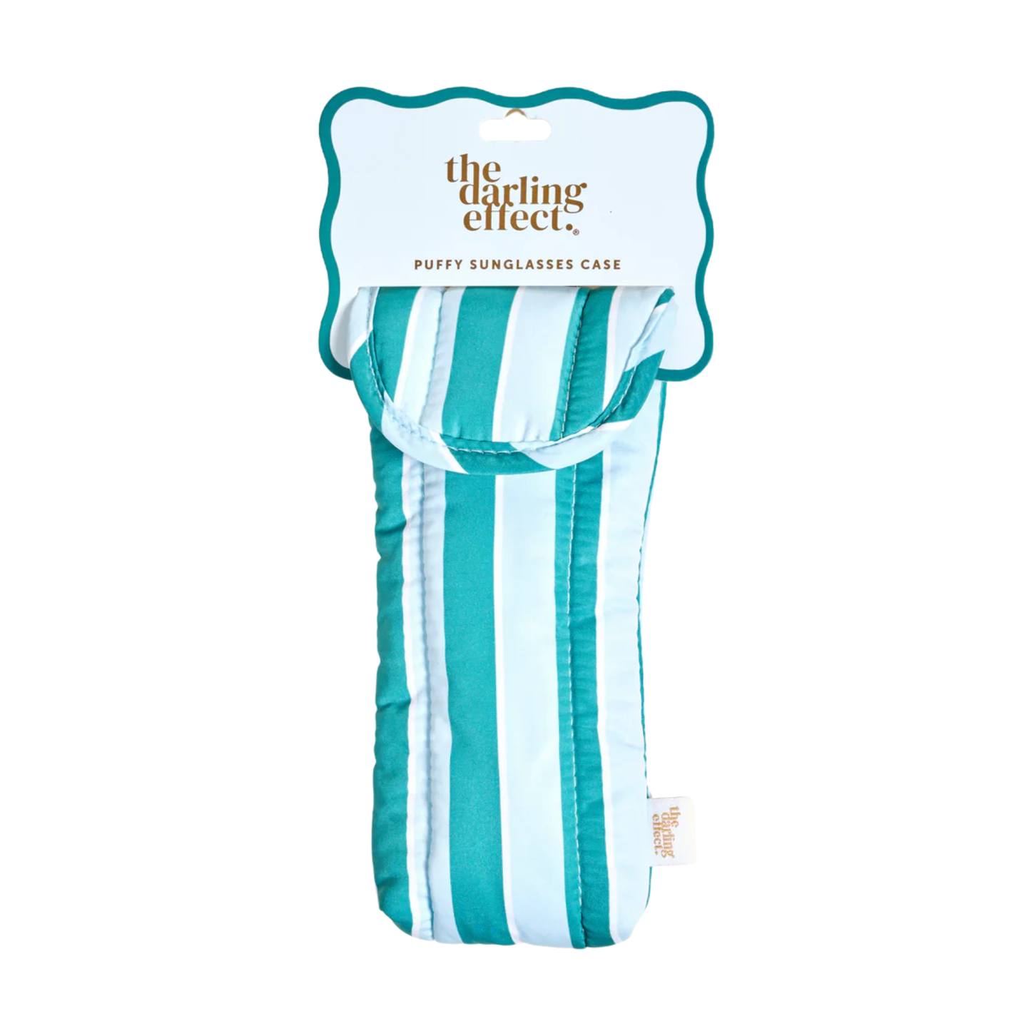 Sunglasses Case Sicily Stripes Teal