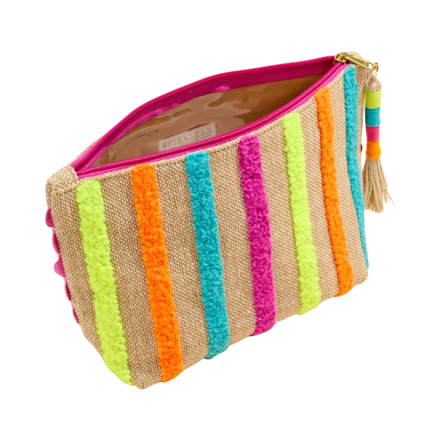 Summer Stripes Zip Pouch
