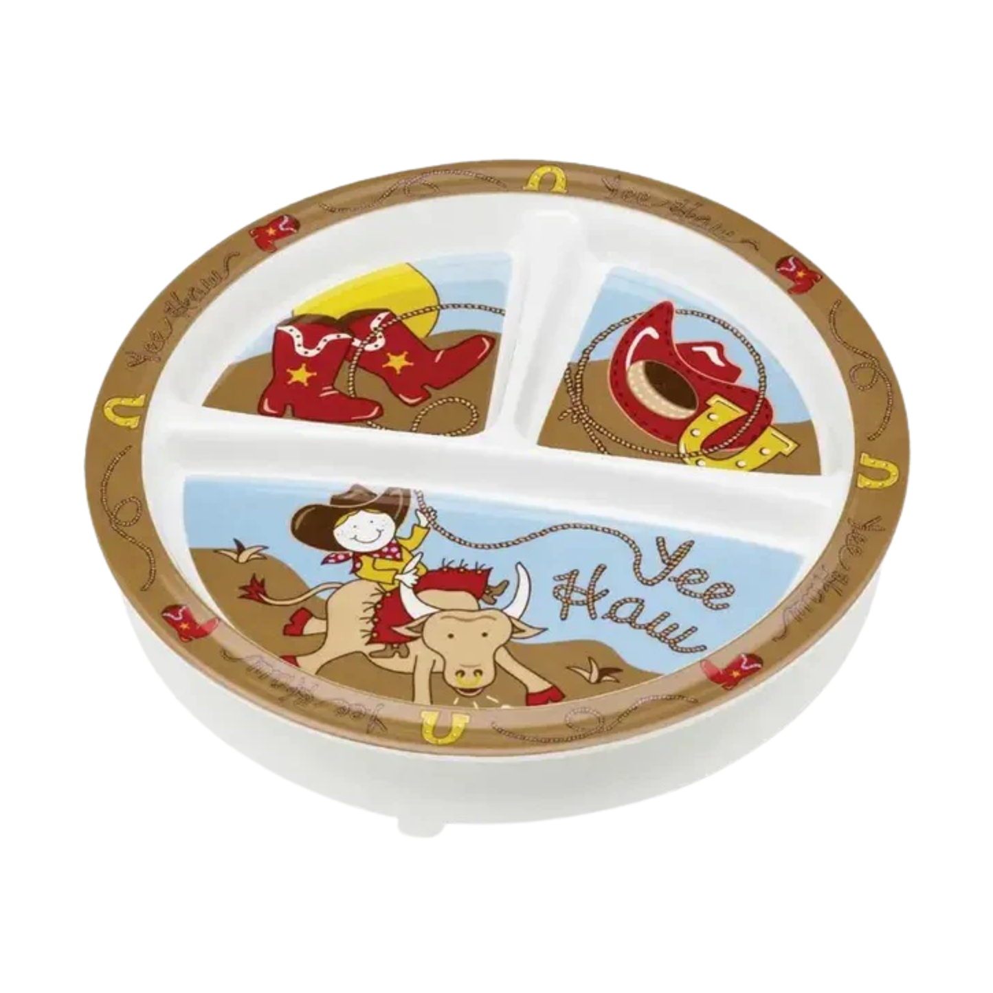 Divided Suction Yee Haw Plate