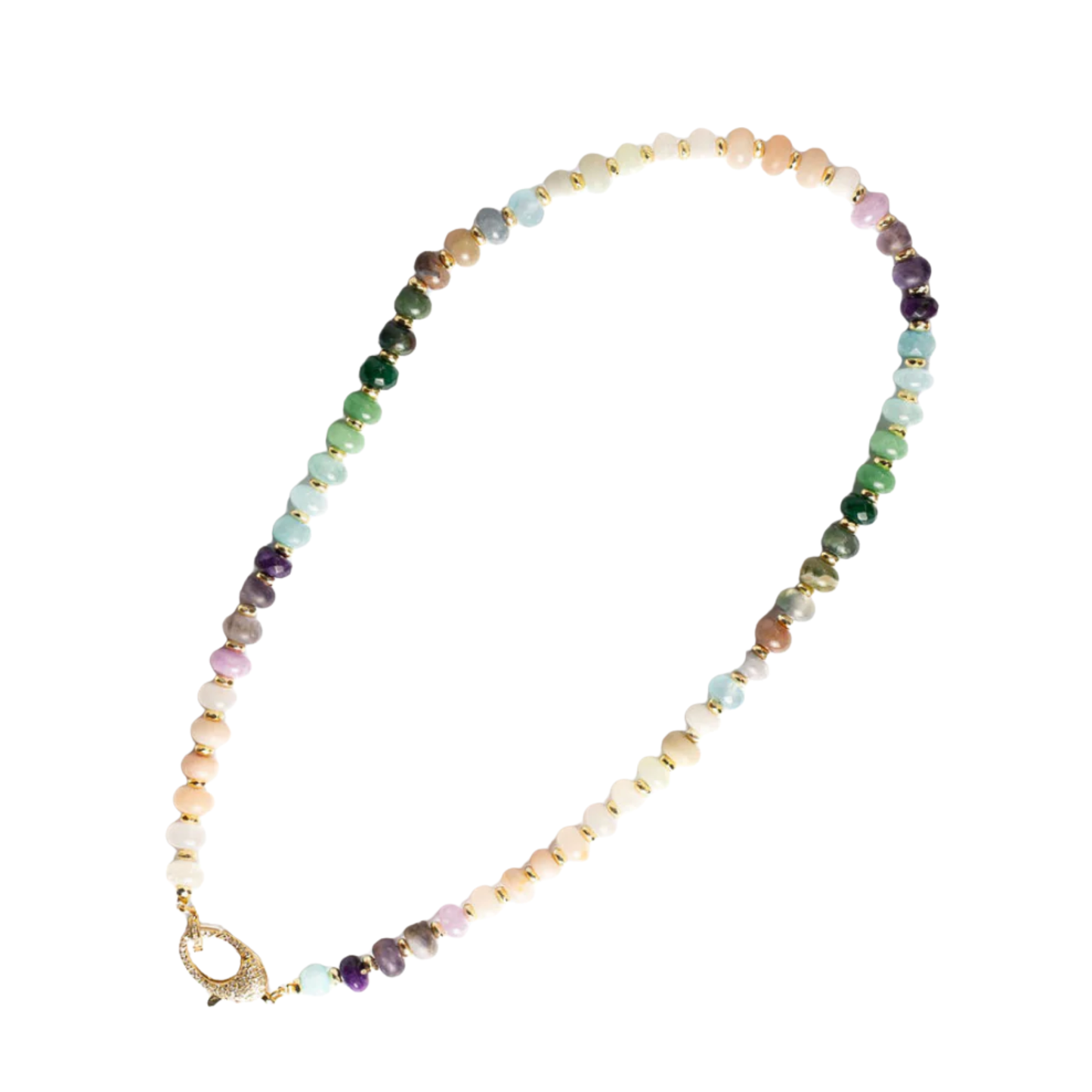 Gemstone Amethyst Necklace