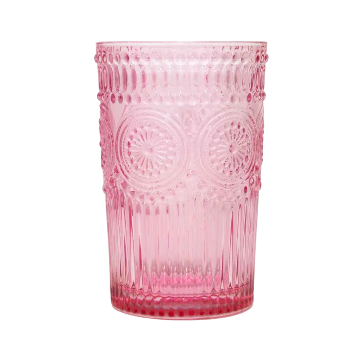 Pink Codi Drinking Glass