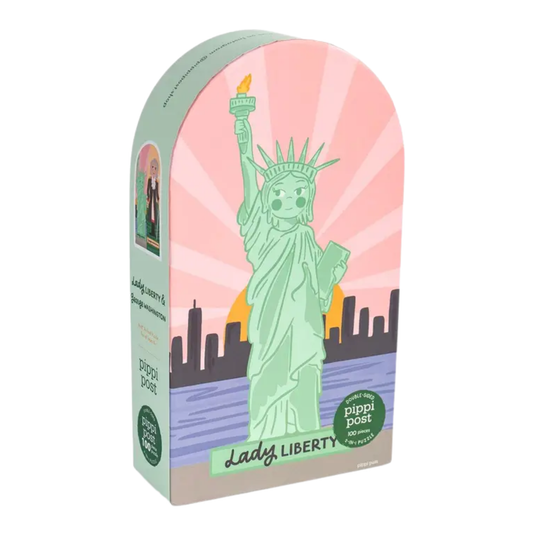 Lady Liberty/Washington 100 pc Puzzle