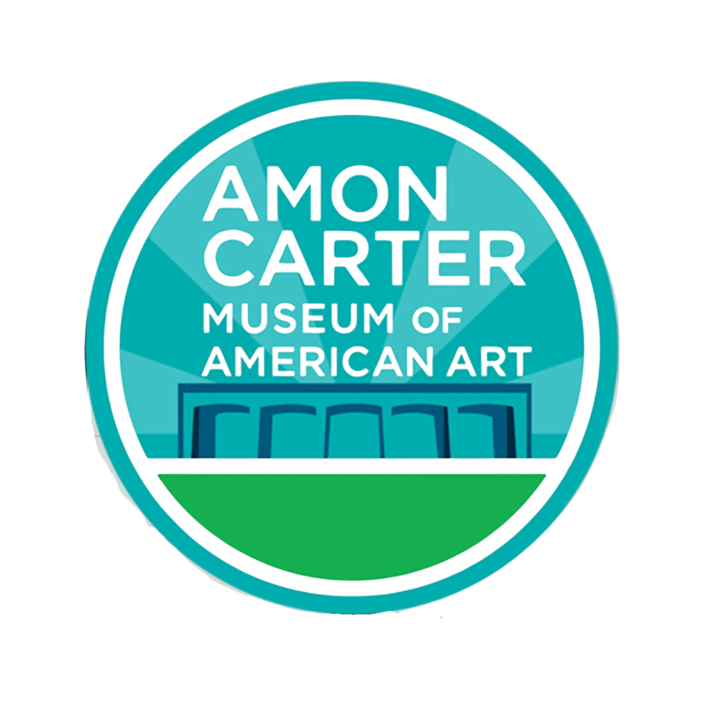 Amon Carter Circle Sticker