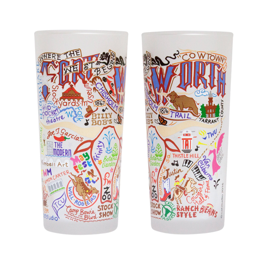 Fort Worth Set of 2 Glasses