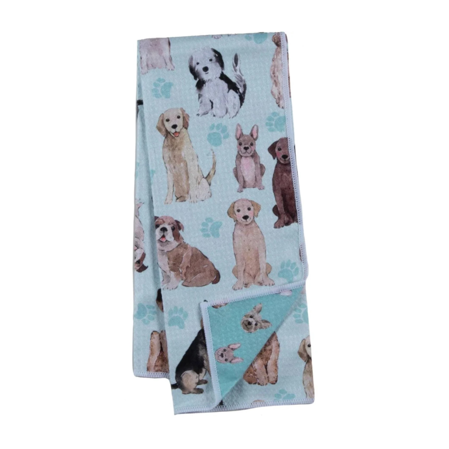 Dog & Paw Prints Towel