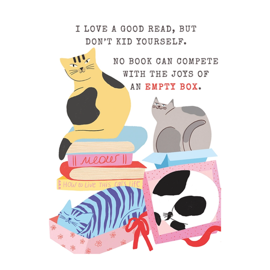 A Good Read Birthday Card