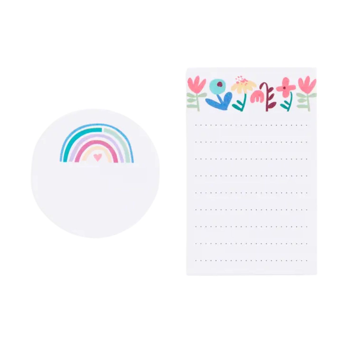 Rainbow Sticky Notes