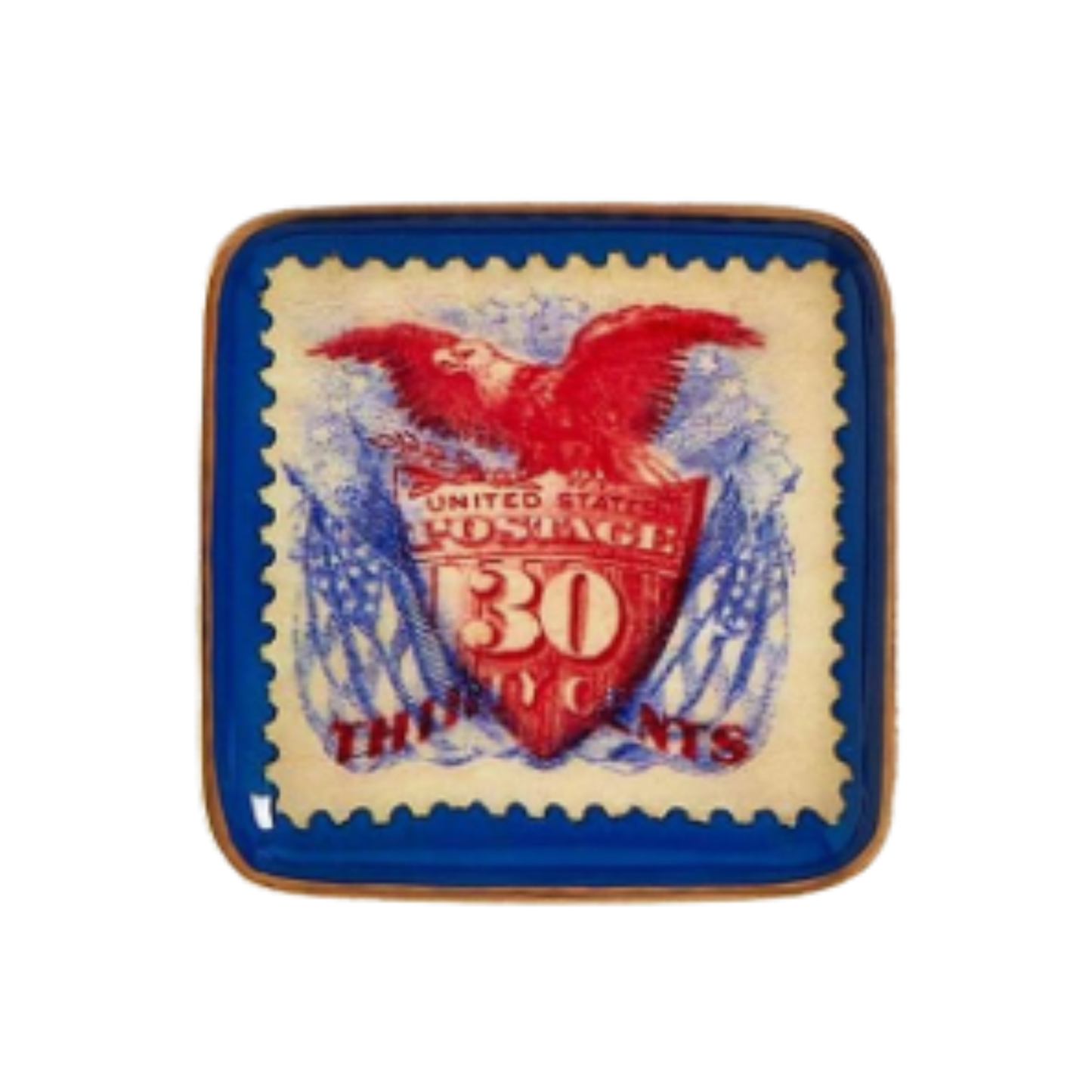 Vintage America Metal Tray Small