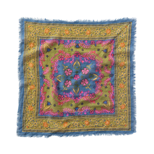 Moss Spring Bandana Scarf