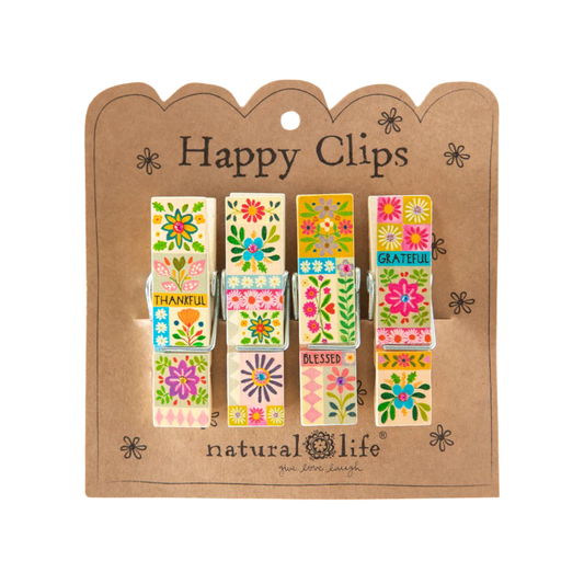 Happy Clips Thankful, Grateful and Blessed