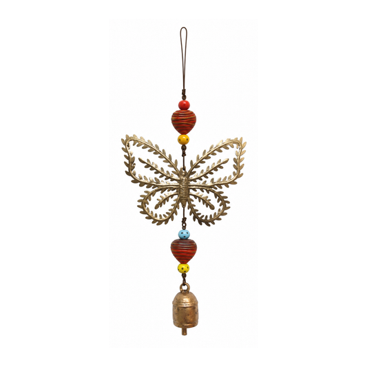A Butterfly Blooms Wind Chime