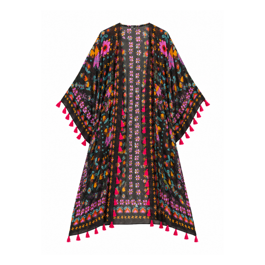 Soleil Tassel Kimono