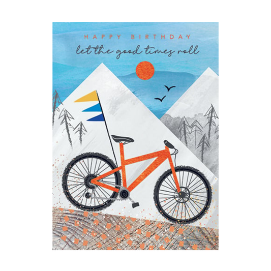 Biking Notecard