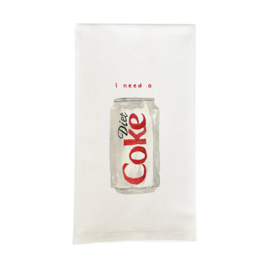 I Need a Diet Coke Tea Towel