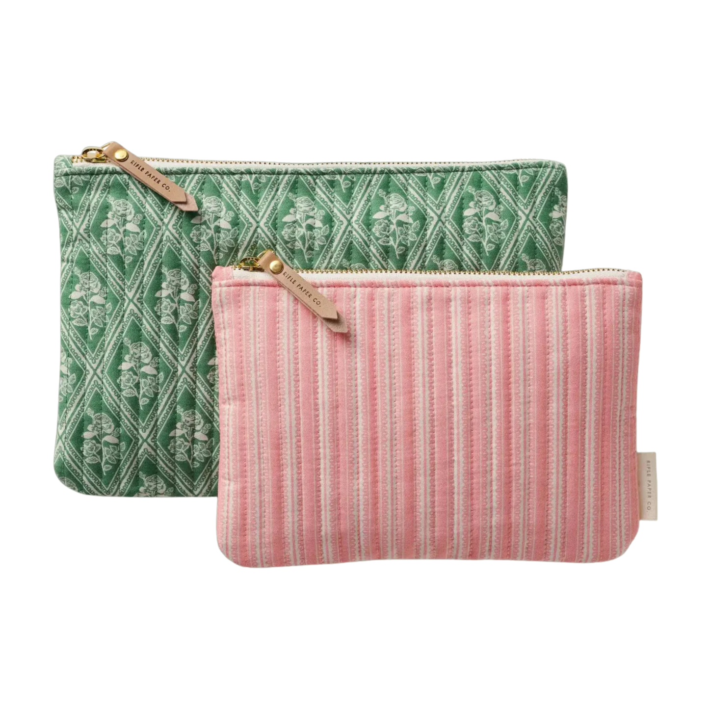 Rose Study Quilted Pouch Set