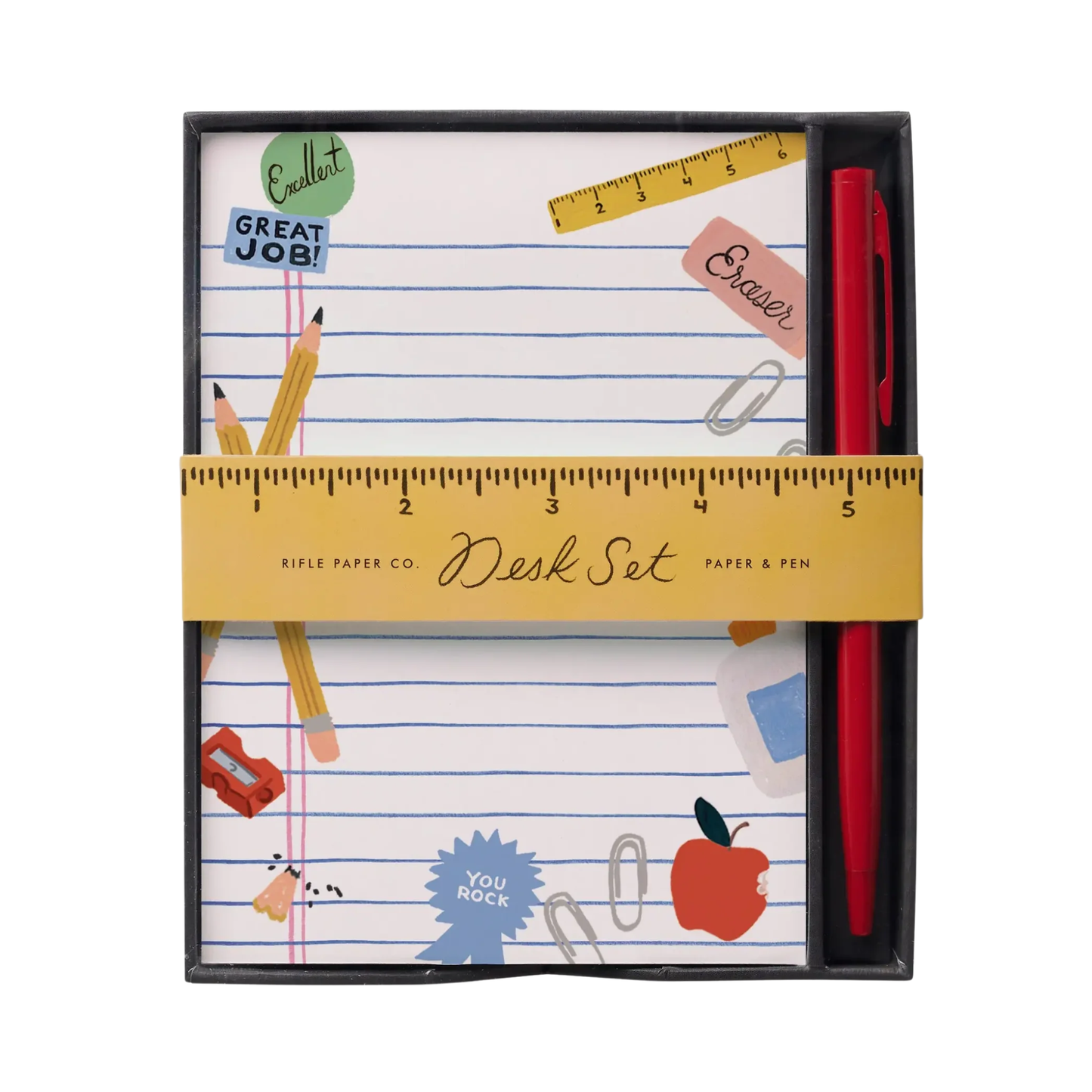 Schoolhouse Note Writing Set