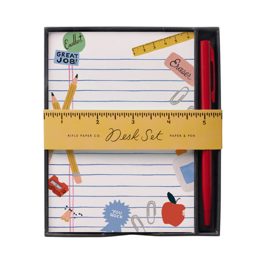 Schoolhouse Note Writing Set