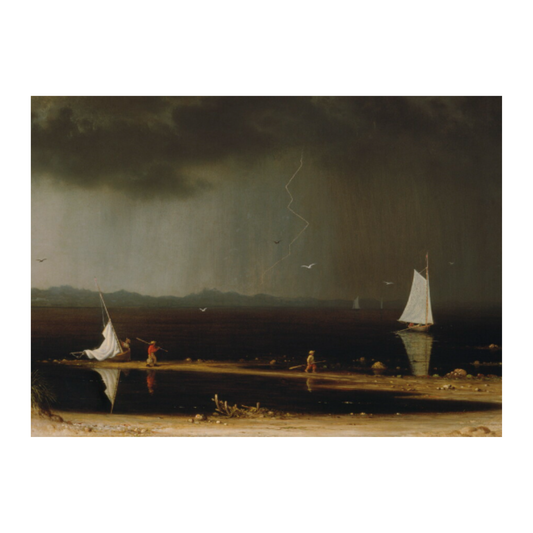 Amon Carter Poster Prints Thunderstorm on Narragansett Bay