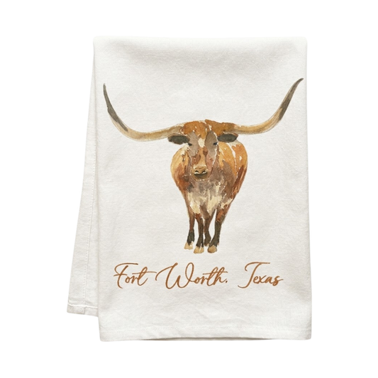 Longhorn Fort Worth Towel