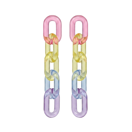 Link Chain Earring Pastel