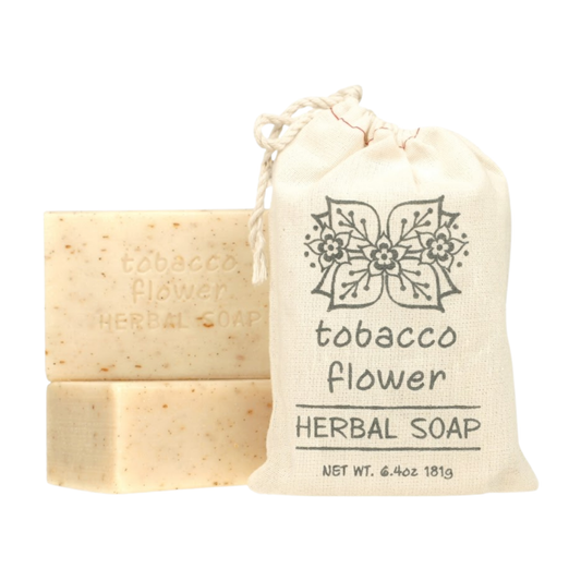 Sack Soap Tobacco Flower