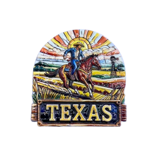 Sunset State of Mind Tile Magnet