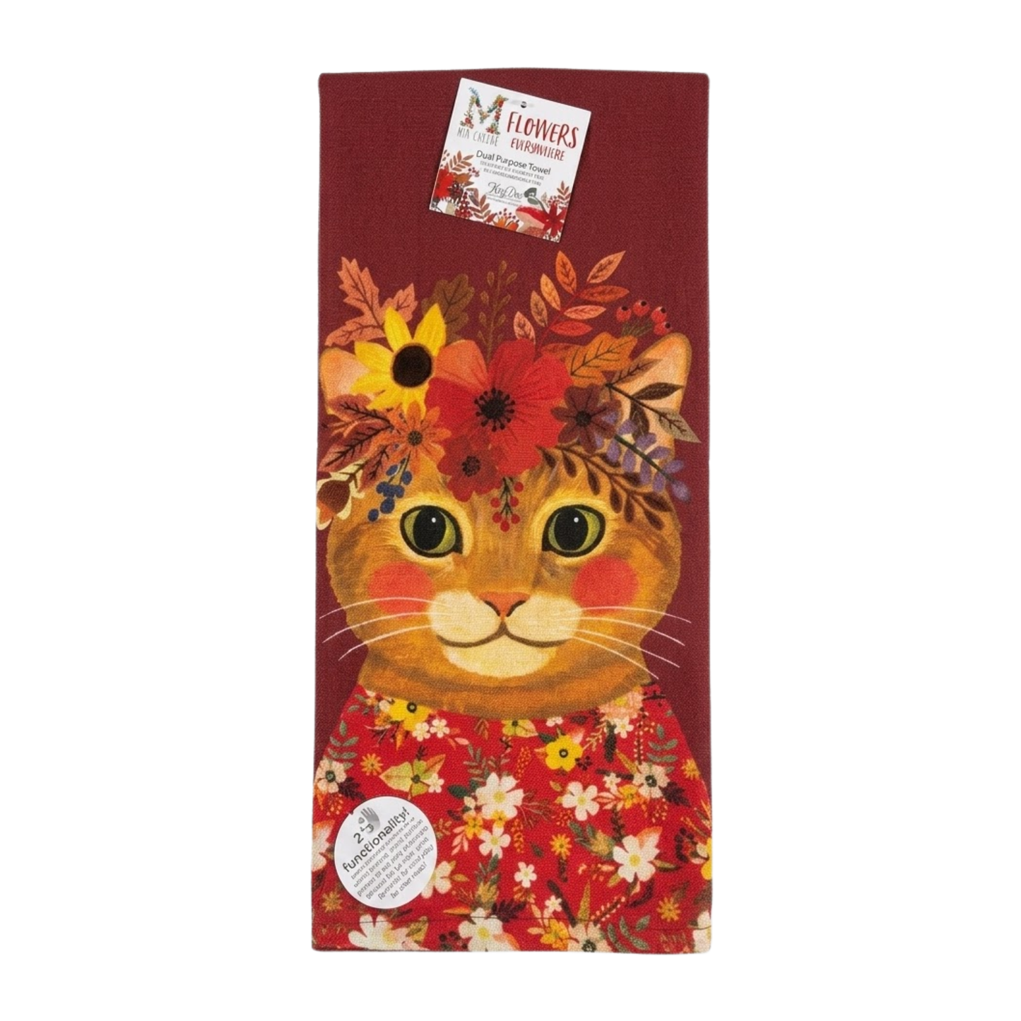 Cat Terry Towel