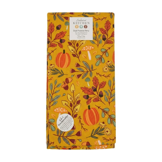 Pumpkin Toss Dish Towel