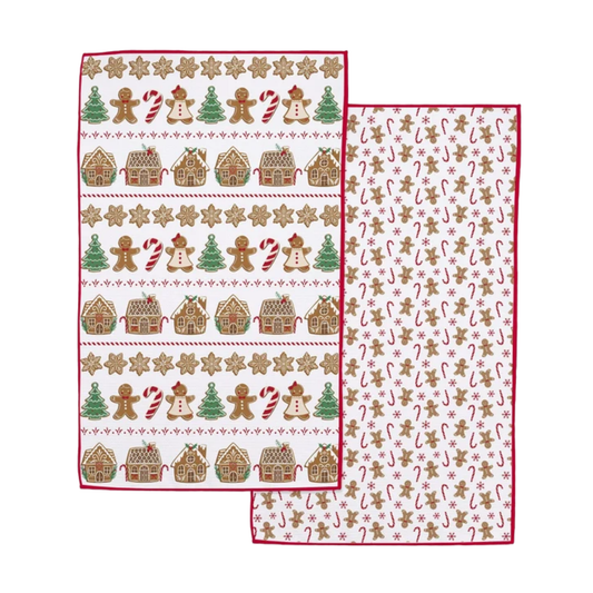 Gingerbread Microfiber Towel