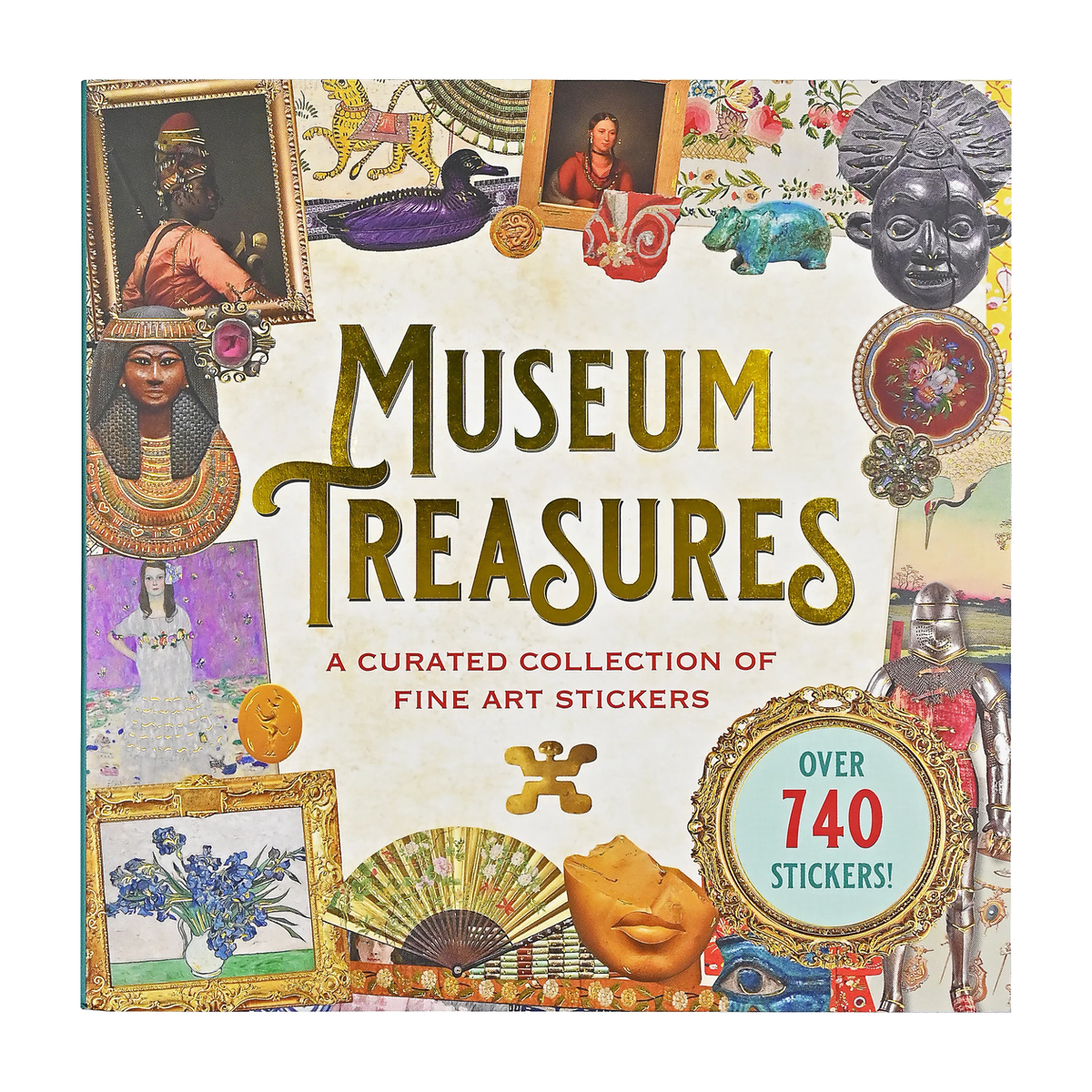 Sticker Book Museum Treasures