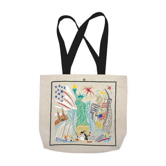 Lady Liberty Tote Bag