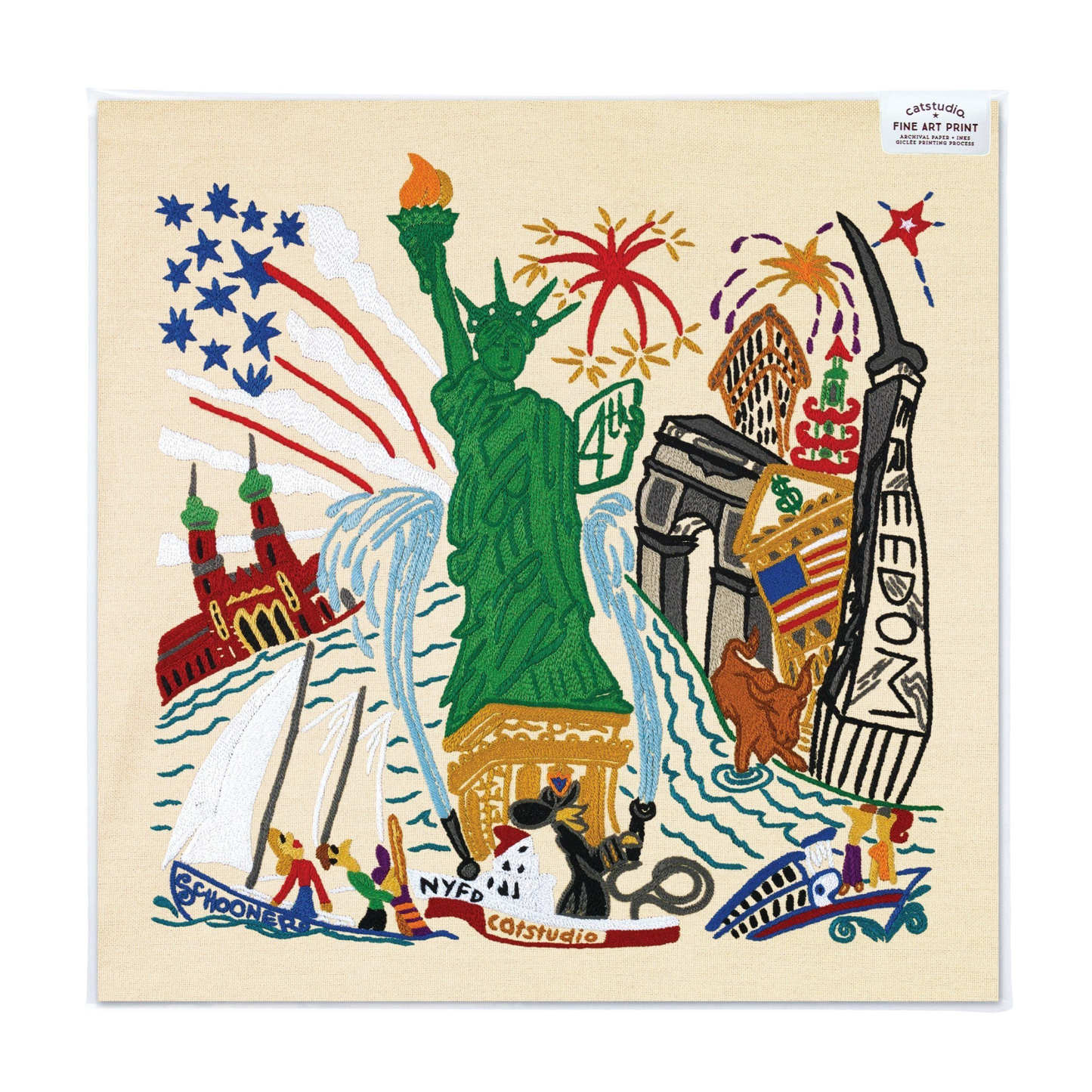 Lady Liberty Print