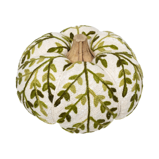 Green Leaf Pumpkin Large