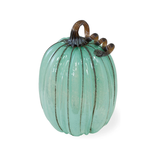 Large Blue Autumn Pumpkin