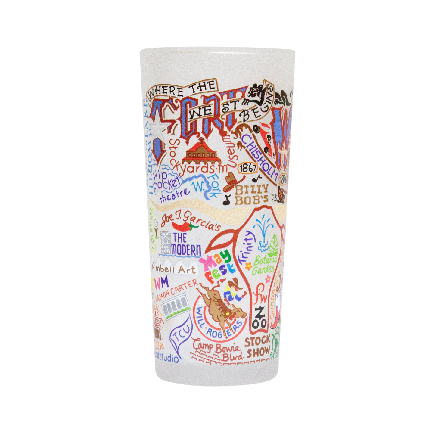 Fort Worth Shot Glass