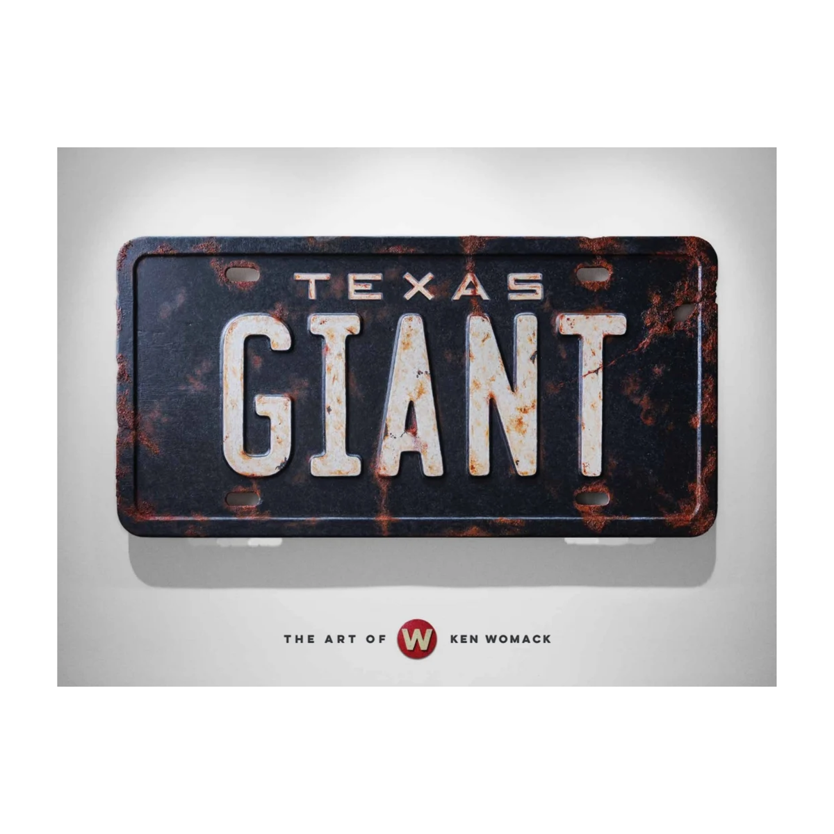 The Art of Ken Womack - Texas Giant Signed by Author