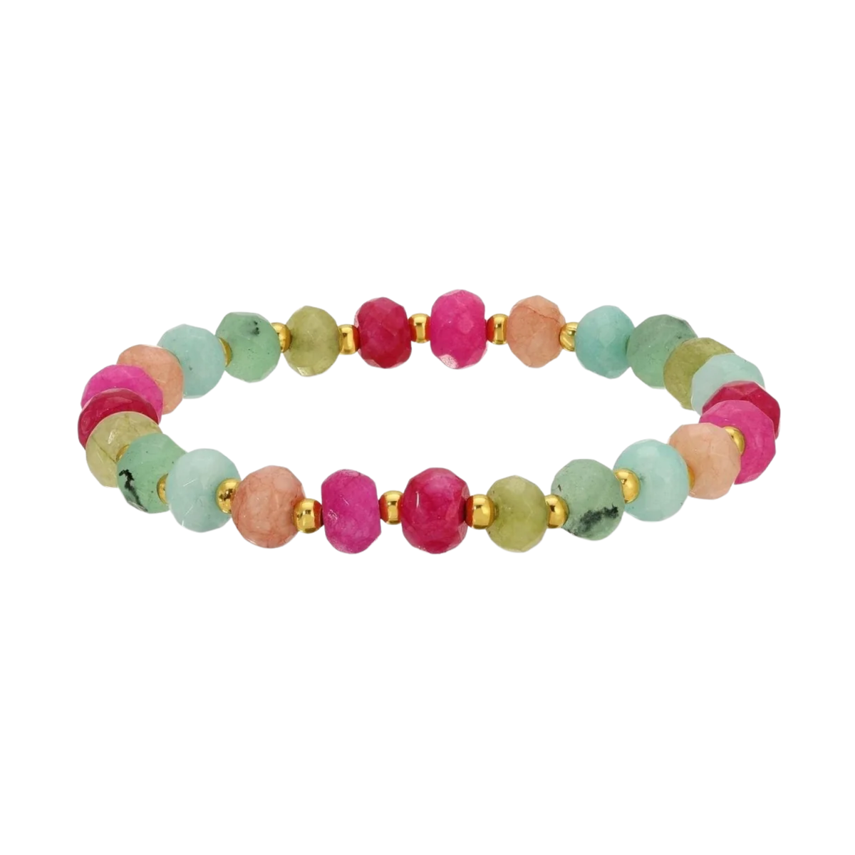 Multi Color Stone Bracelet
