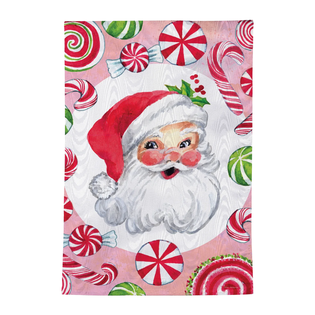 Jolly Santa Garden Flag