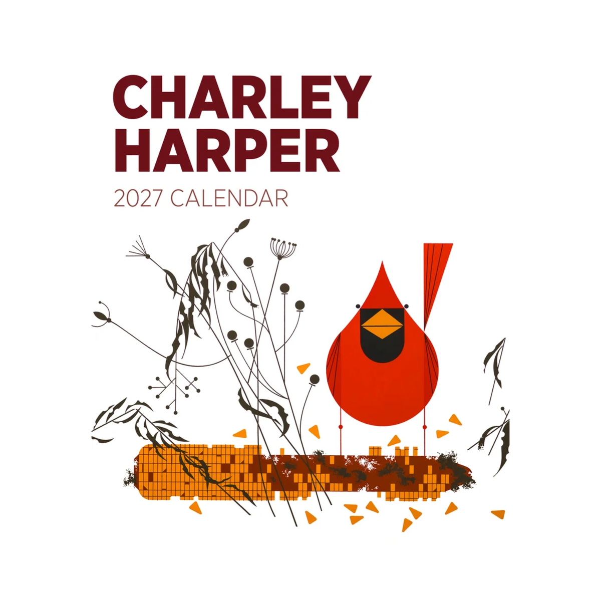 Charley Harper 2027 Mini Wall Calendar