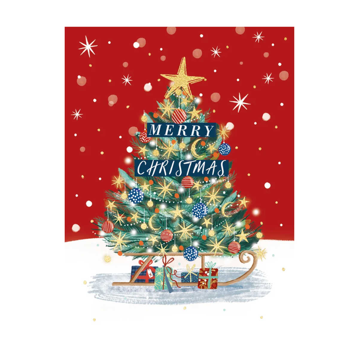 Xmas Tree Boxed Cards